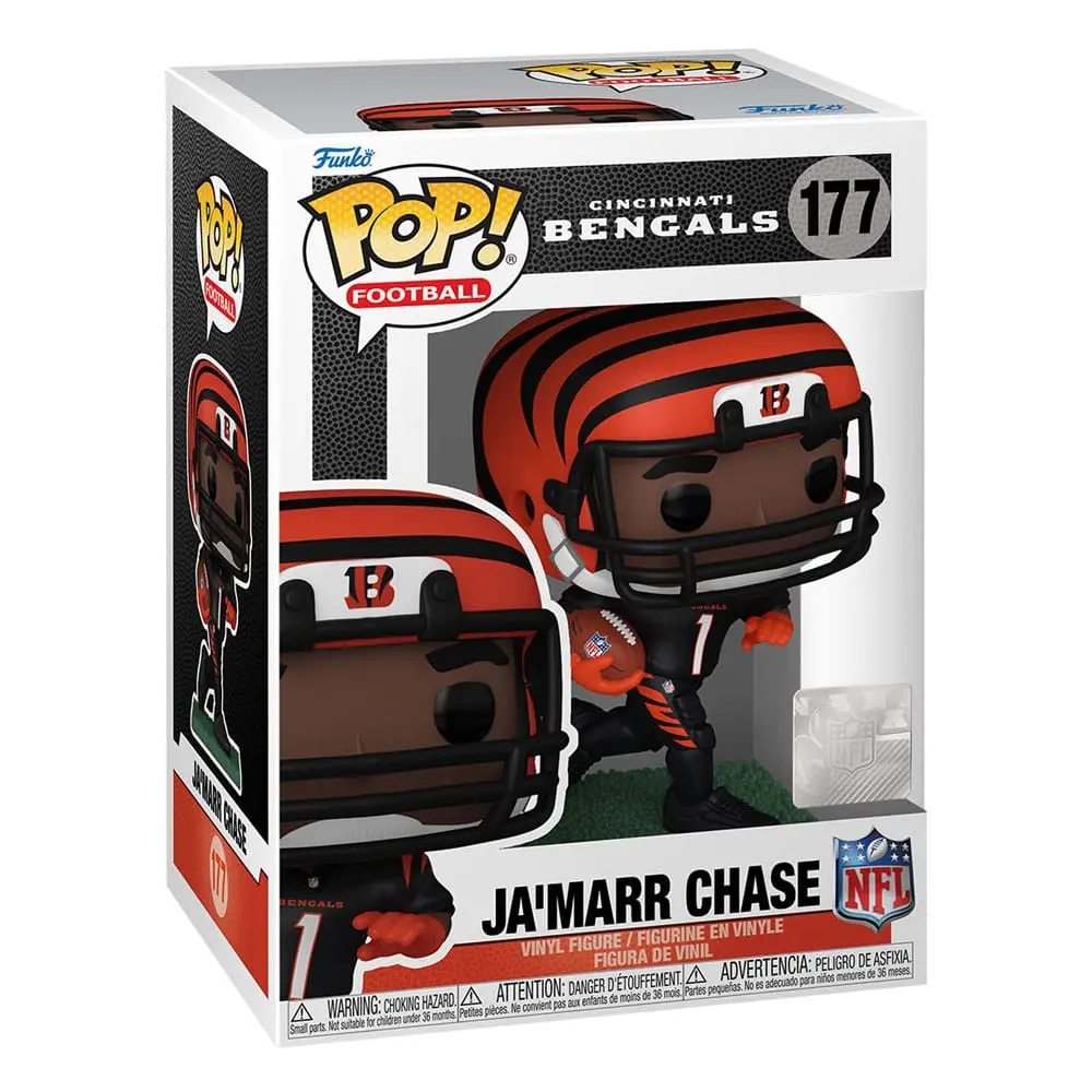 NFL POP! Football Vinyl Figur Bengals - JaMarr Chase 9 cm Produktfoto