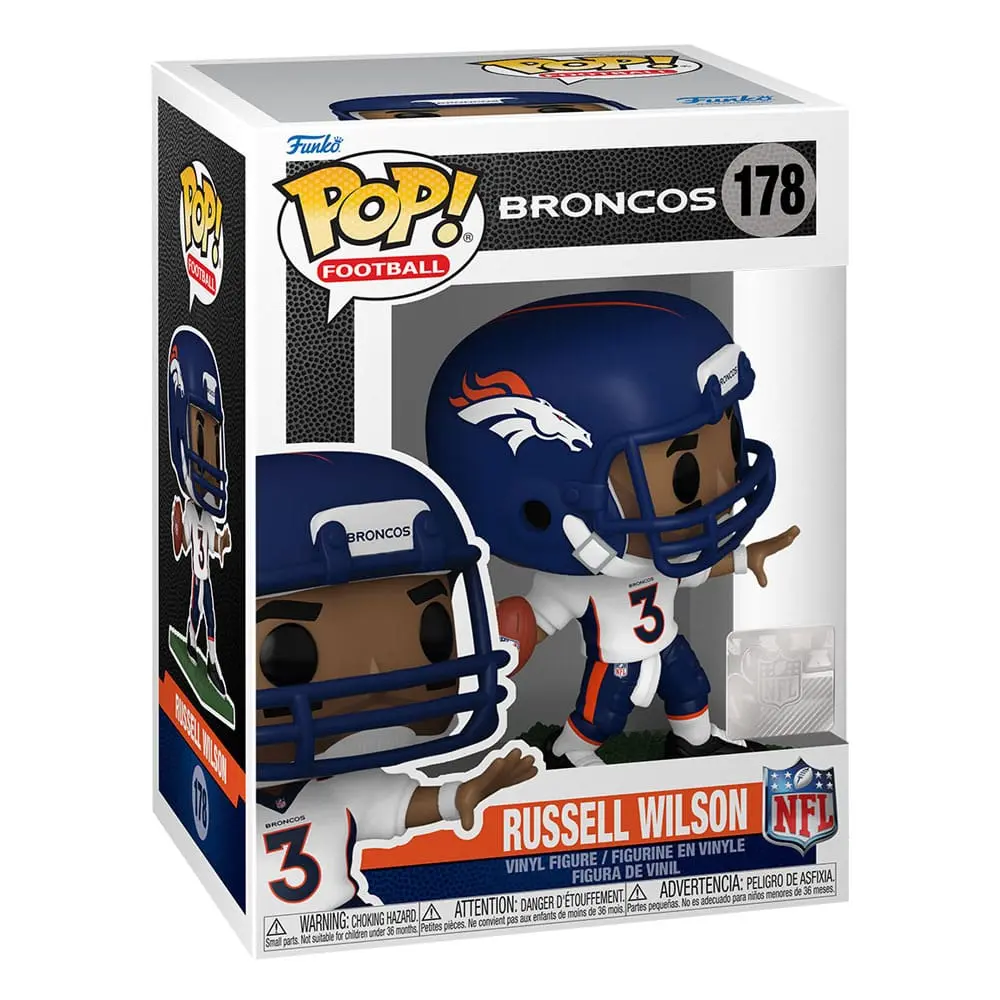NFL POP! Football Vinyl Figur Broncos - Russell Wilson 9 cm Produktfoto