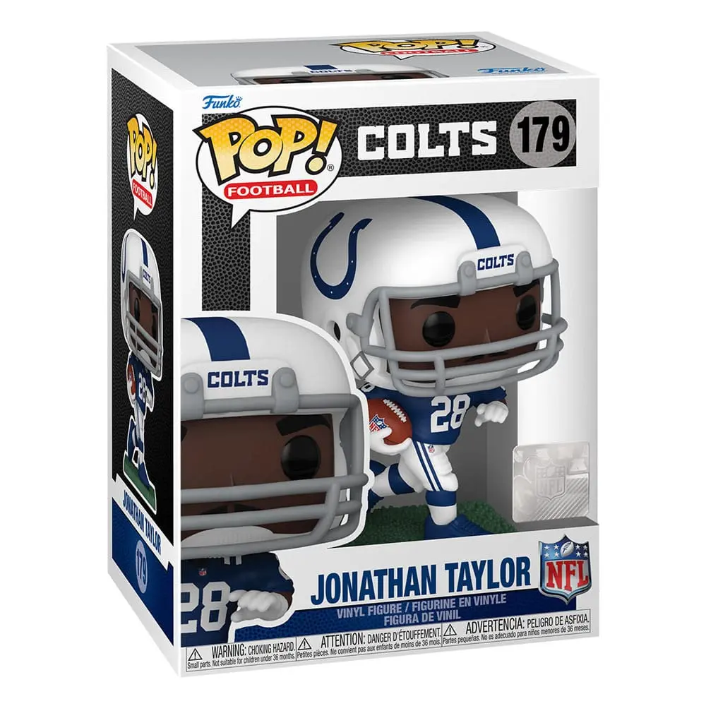 NFL POP! Football Vinyl Figur Colts - Jonathan Taylor 9 cm Produktfoto