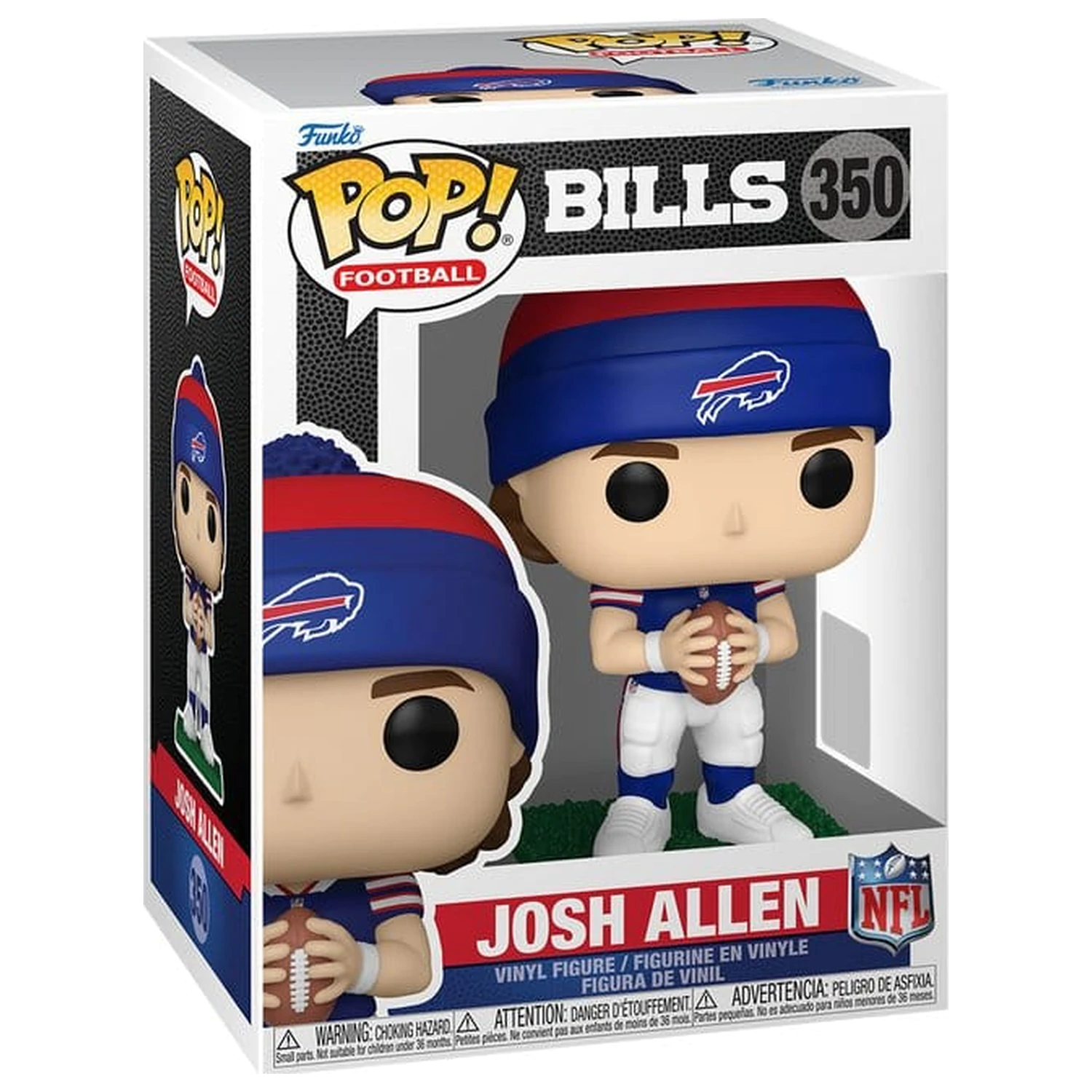 NFL Funko POP! Vinyl Figur: Bills- Josh Allen (Beanie) 9 cm Produktfoto