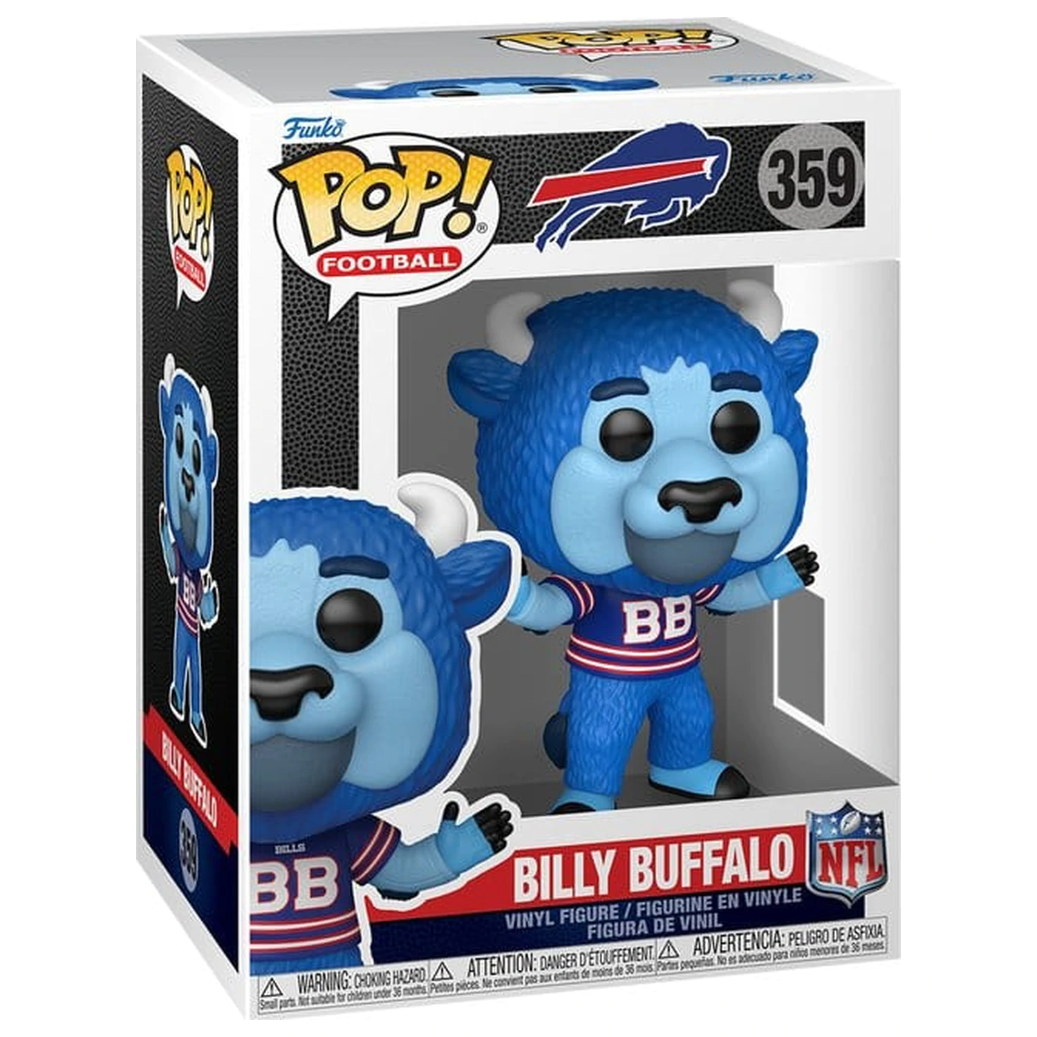 NFL Funko POP! Vinyl Figur Maskottchen: Bills- Billy Buffalo 9 cm Produktfoto