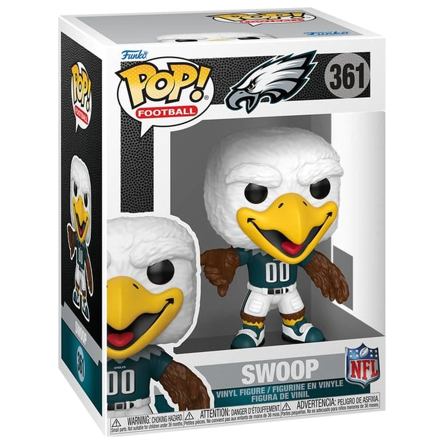 NFL Funko POP! Vinyl Figur Maskottchen: Eagles- Swoop 9 cm Produktfoto