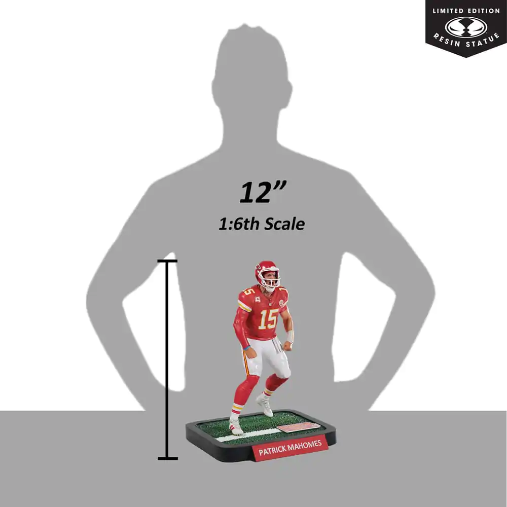 NFL Kansas City Chiefs Statue Statue 1/6 Patrick Mahomes 30 cm Produktfoto