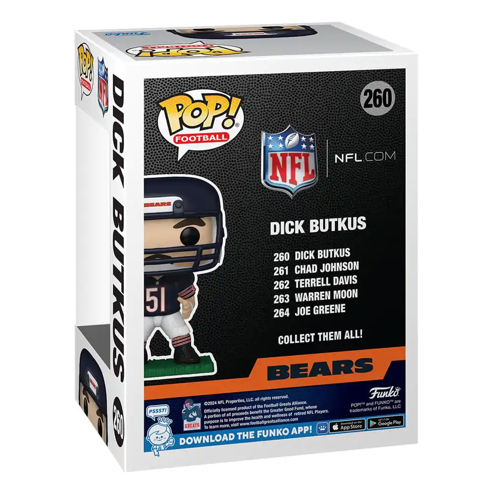 NFL: Legends Funko POP! Sports Vinyl Figur Bears- Dick Butkus 9 cm termékfotó