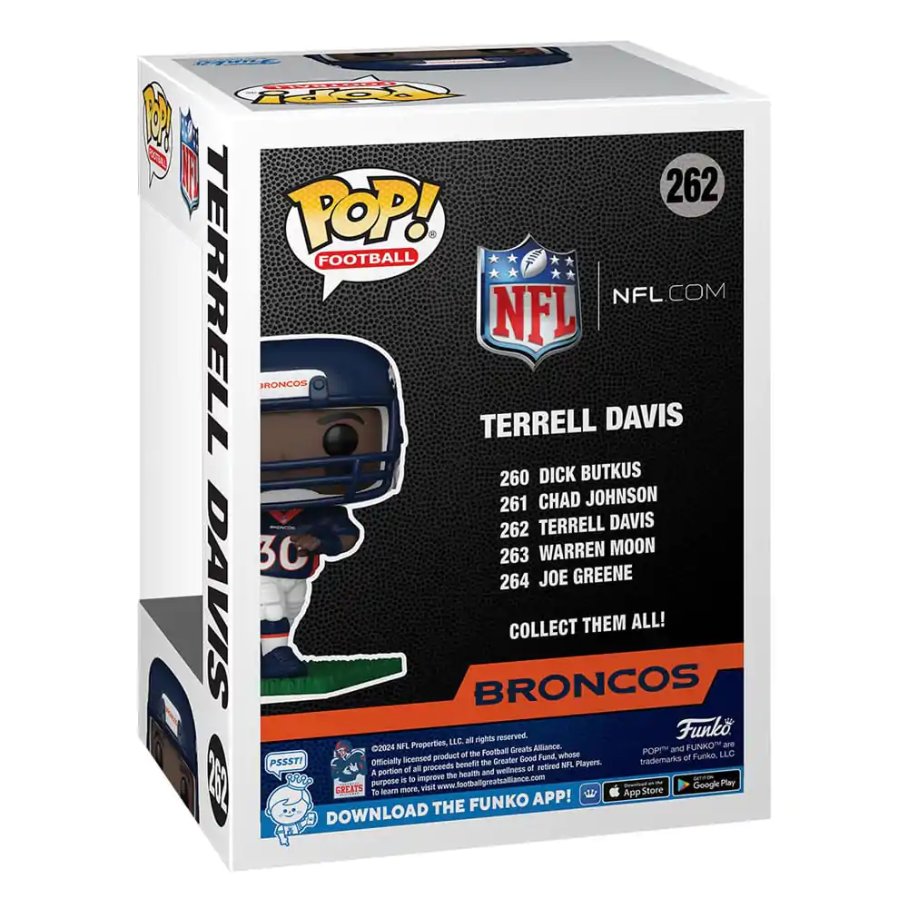 NFL: Legends Funko POP! Sports Vinyl Figur Broncos- Terrell Davis 9 cm termékfotó