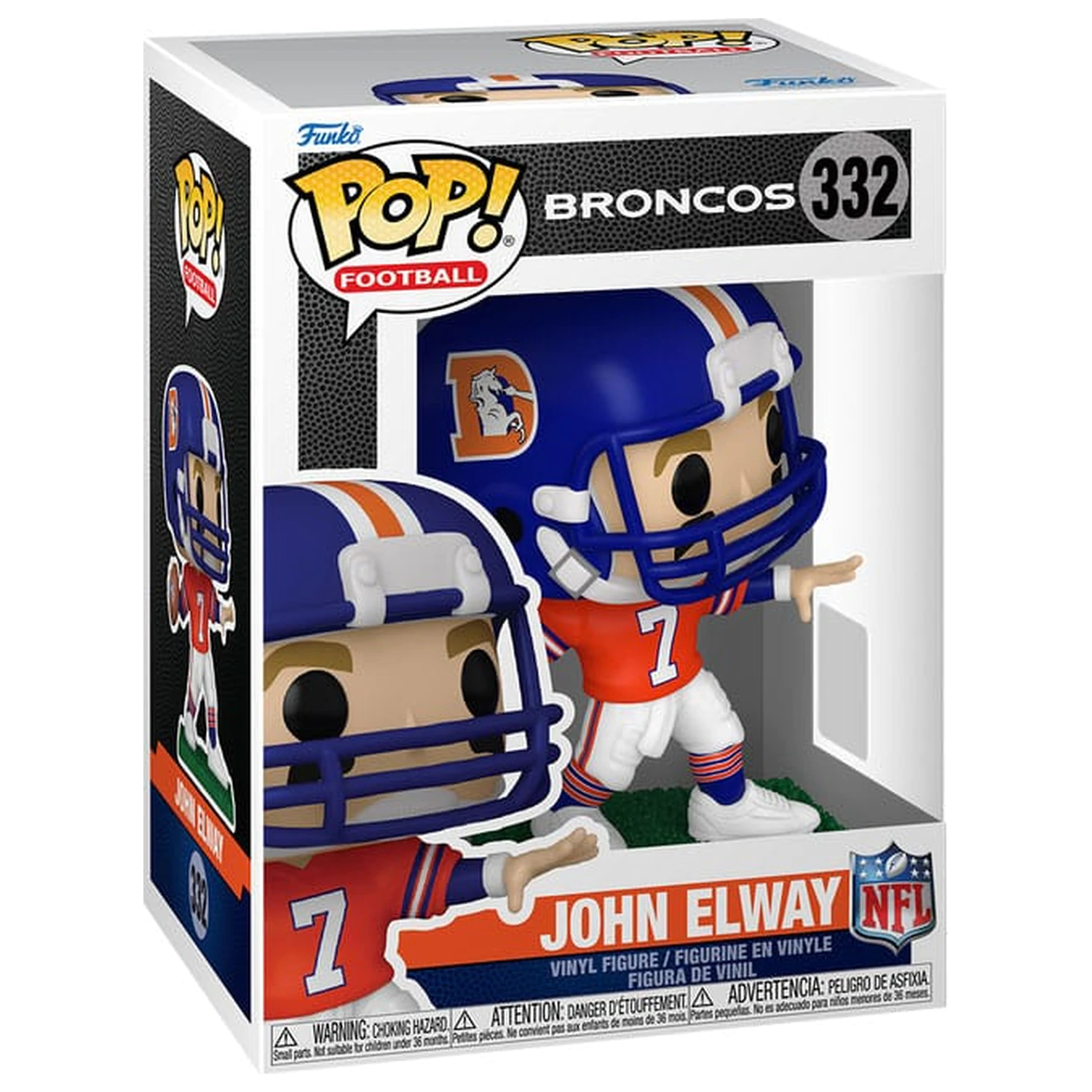 NFL: Legends Funko POP! Sports Vinyl Figur Legends- John Elway(Broncos) 9 cm Produktfoto