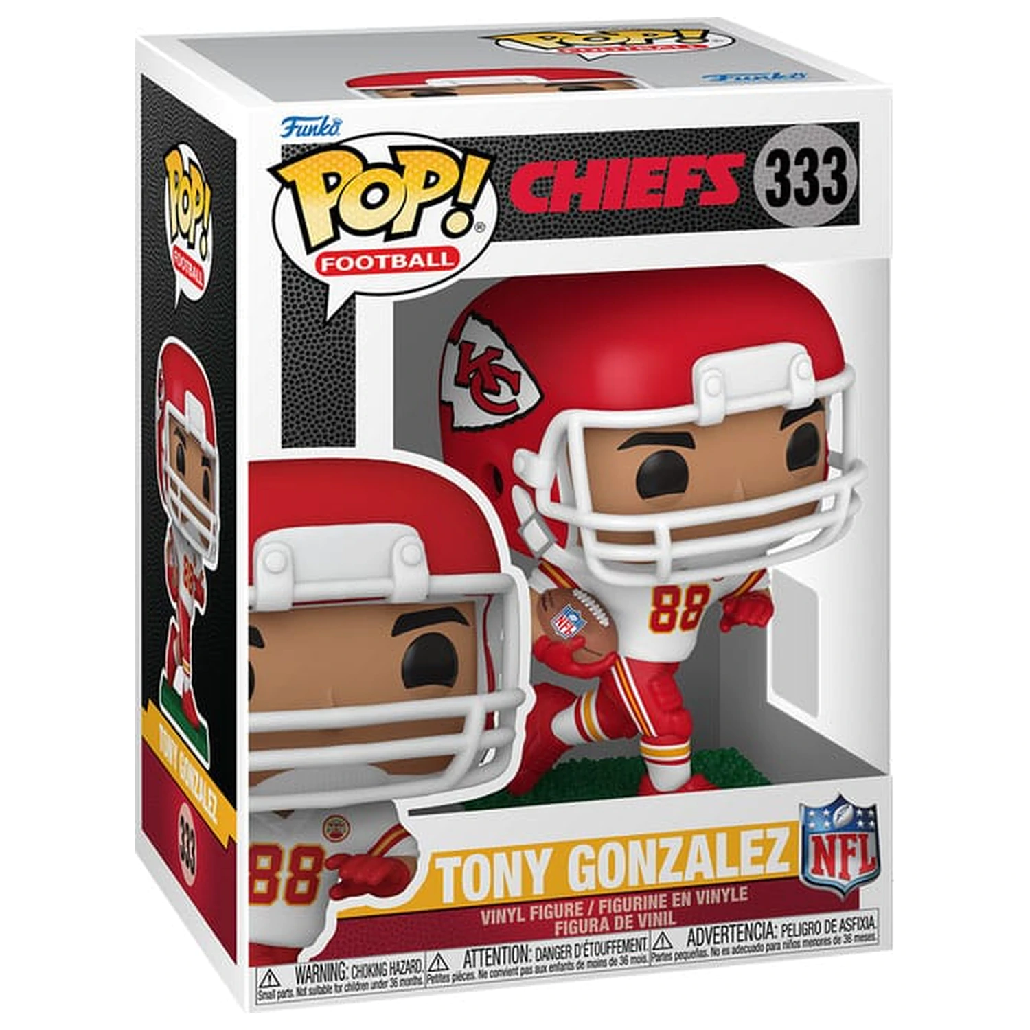 NFL: Legends Funko POP! Sports Vinyl Figur Legends- Tony Gonzalez(Chiefs) 9 cm Produktfoto