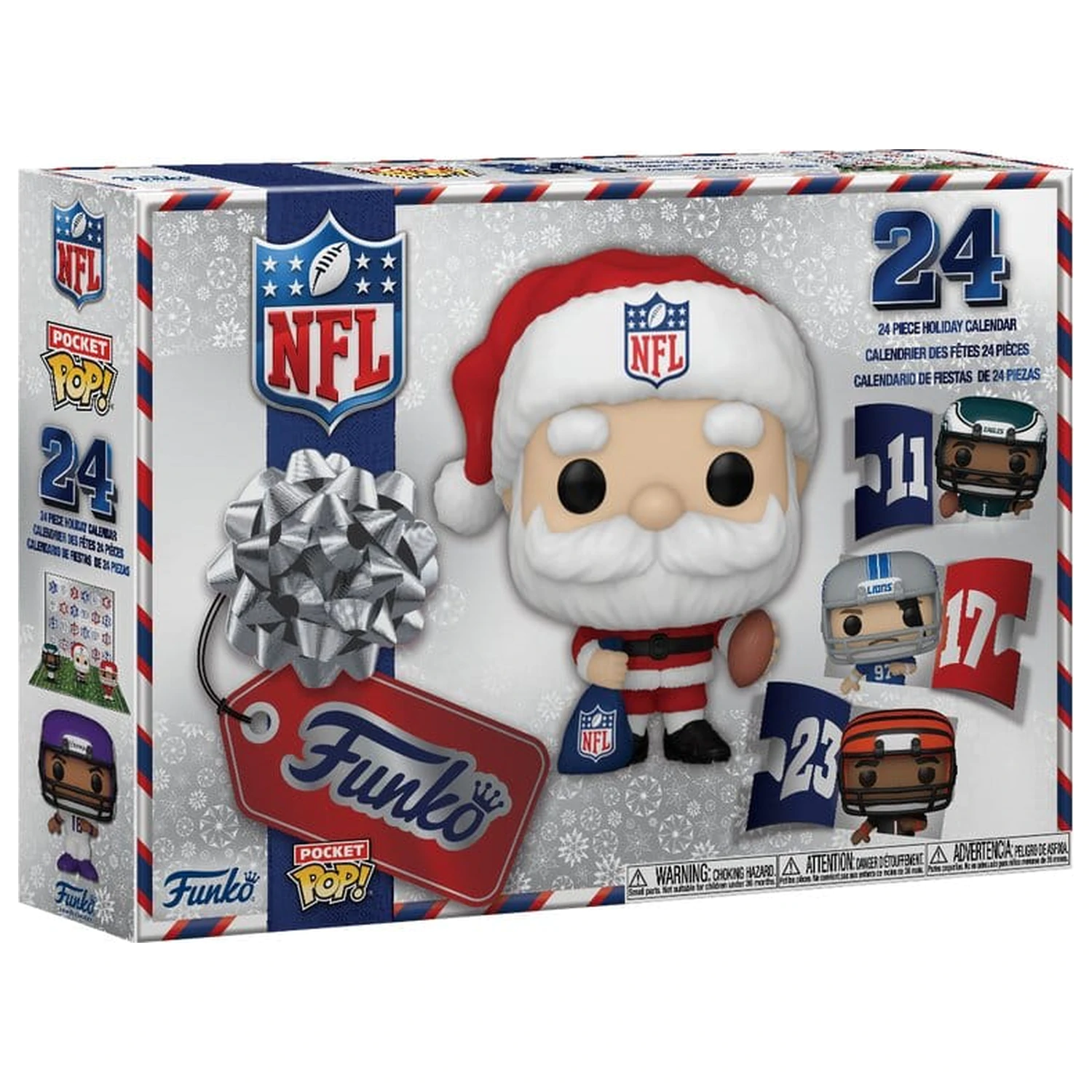 NFL Pocket Funko POP! 24 Tage Countdown Adventskalender Produktfoto