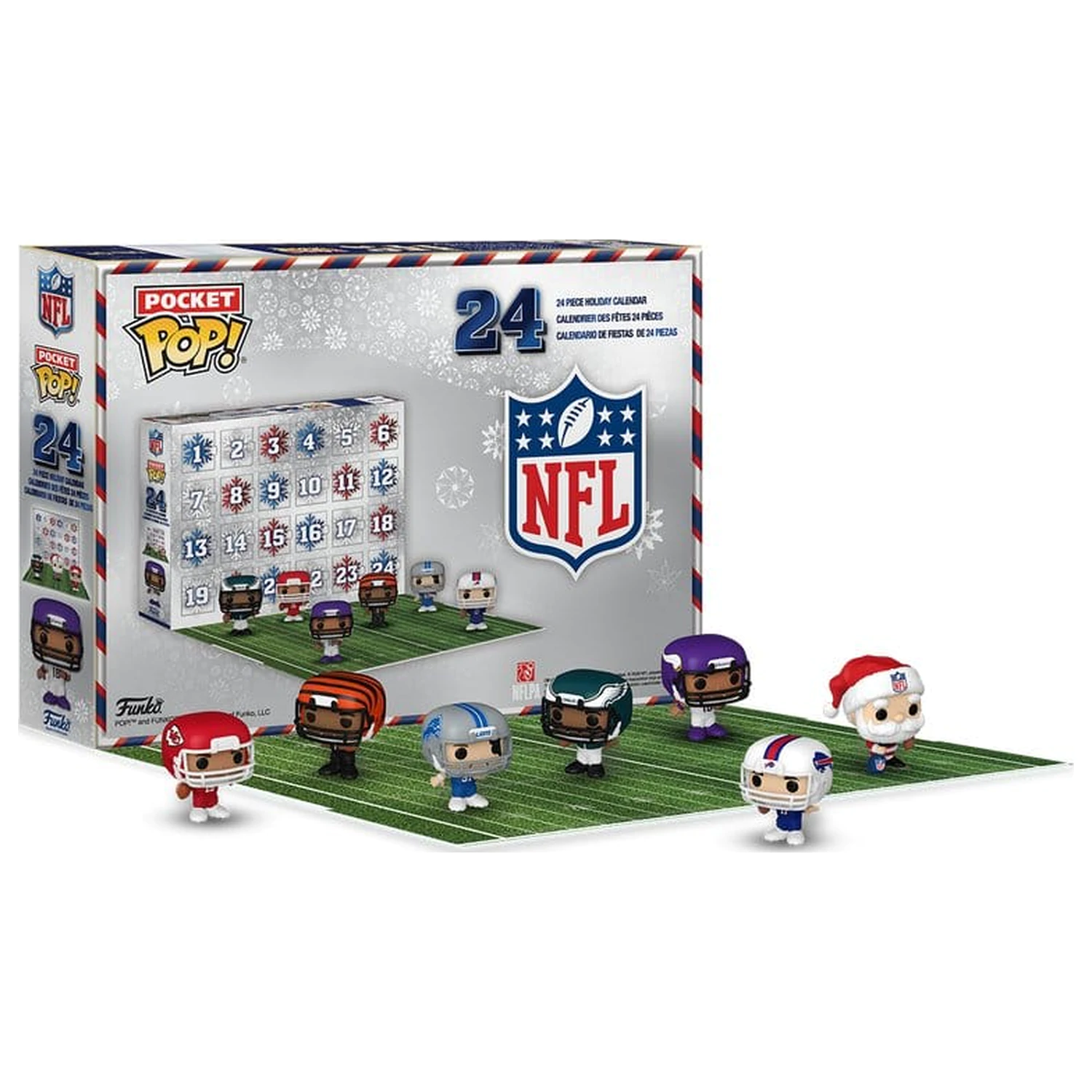 NFL Pocket Funko POP! 24 Tage Countdown Adventskalender Produktfoto