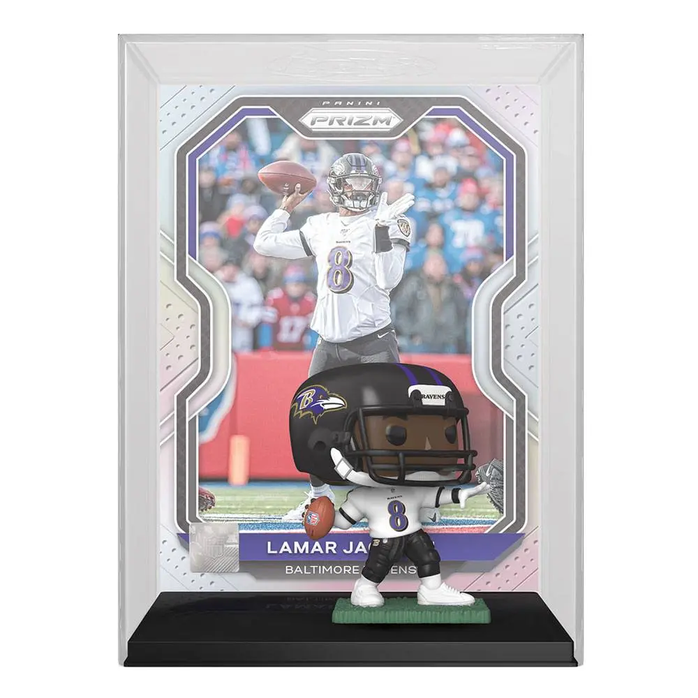 NFL Trading Card POP! Football Vinyl Figur Lamar Jackson  Produktfoto