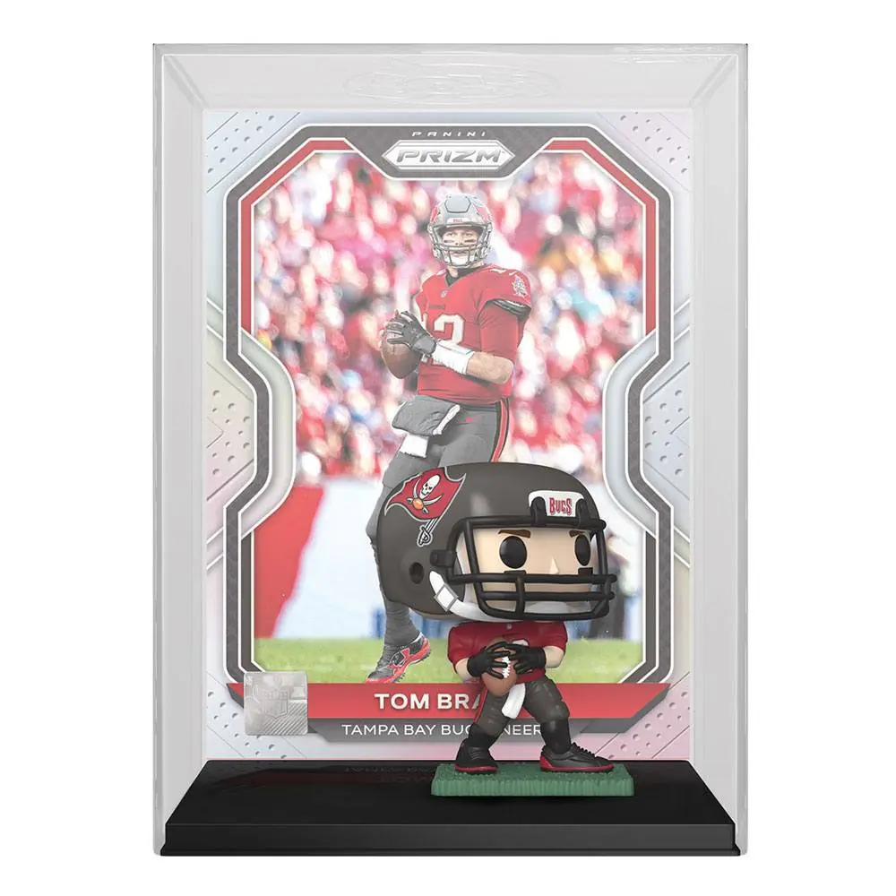 NFL Trading Card POP! Football Vinyl Figur Tom Brady  Produktfoto