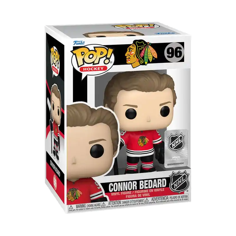 NHL Funko POP! Vinyl Figur Blackhawks- Connor Bedard 9 cm Produktfoto