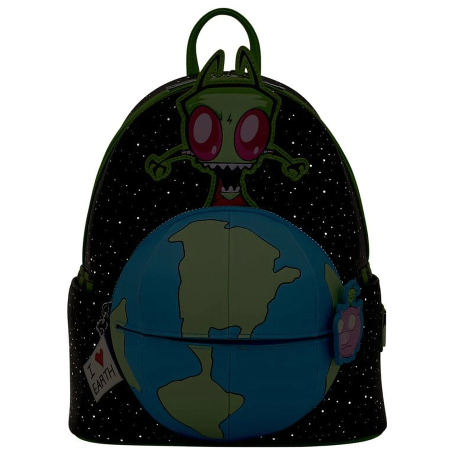 Nickelodeon by Loungefly Mini Rucksack Invader Zim Glow Produktfoto