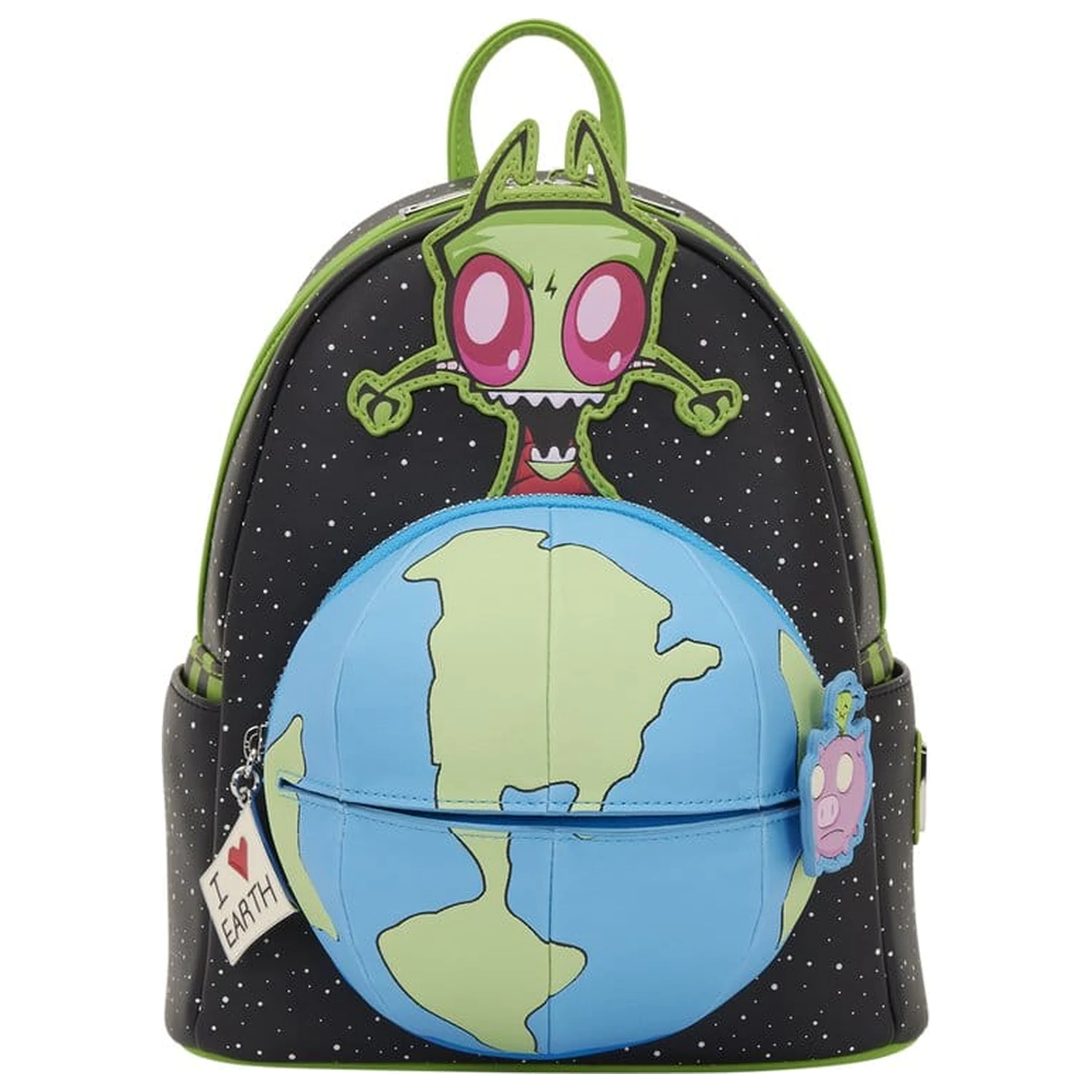 Nickelodeon by Loungefly Mini Rucksack Invader Zim Glow Produktfoto