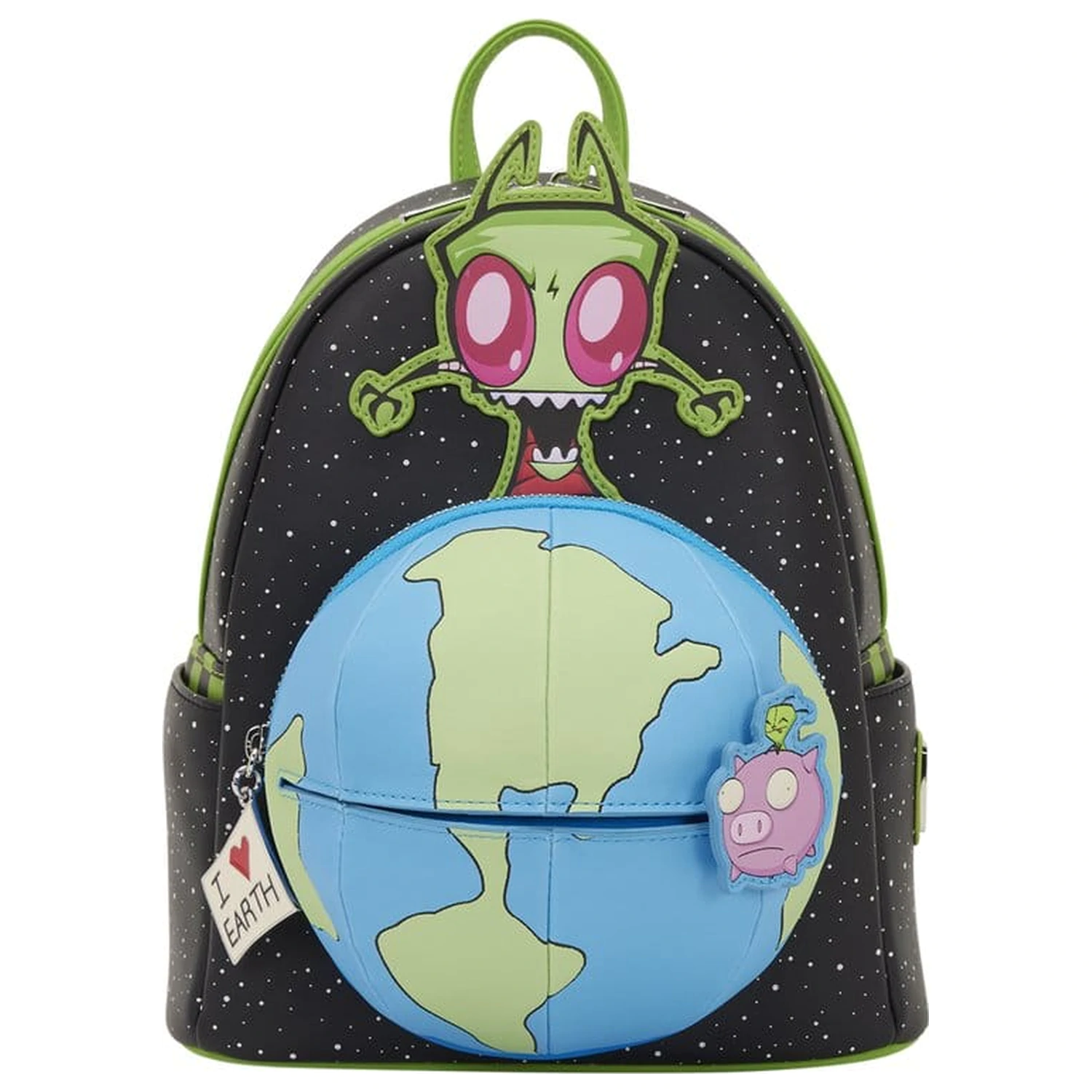 Nickelodeon by Loungefly Mini Rucksack Invader Zim Glow Produktfoto