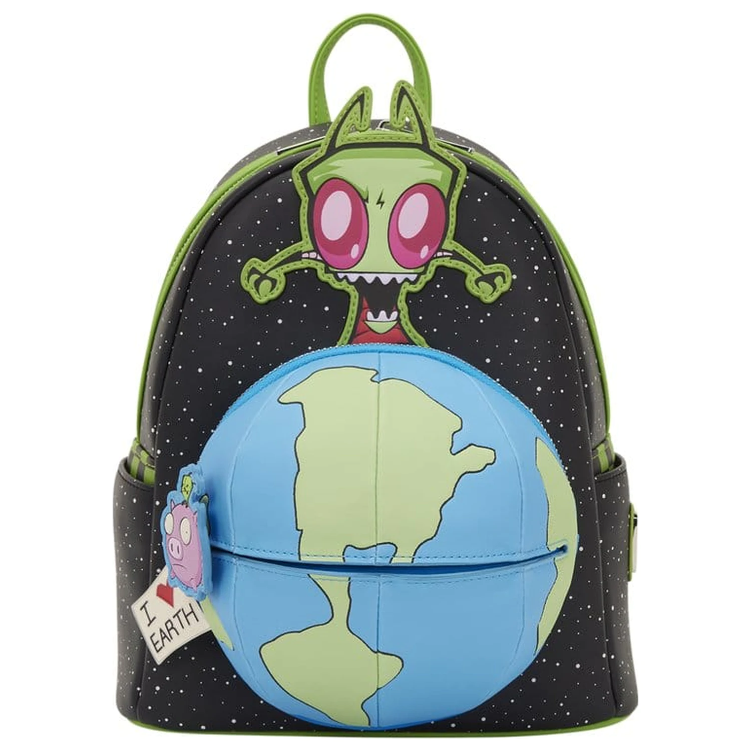 Nickelodeon by Loungefly Mini Rucksack Invader Zim Glow Produktfoto