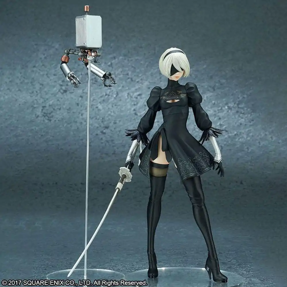 NieR:Automata PVC Statue 2B (YoRHa No.2 Type B) Deluxe Version 30 cm Produktfoto