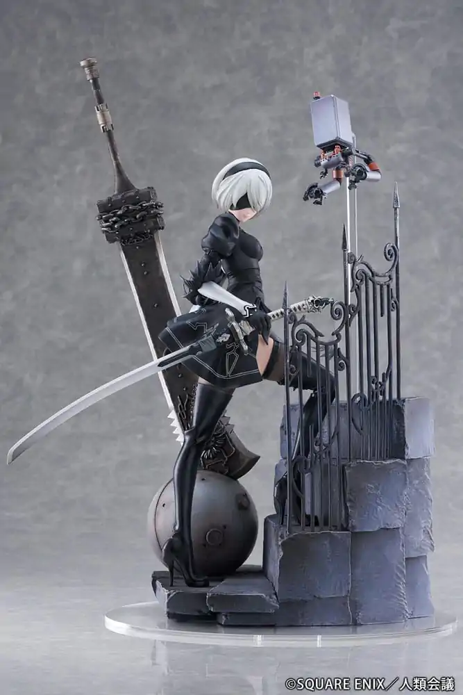 NieR:Automata Ver1.1a PVC Statue 1/7 YoRHa No. 2 Type B Search 31 cm Produktfoto