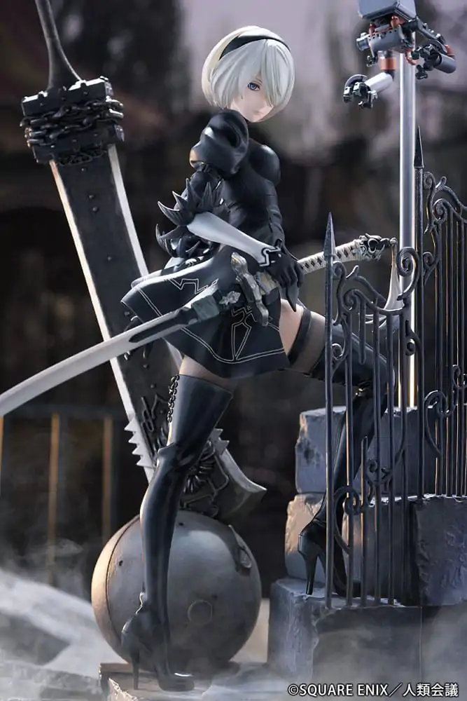 NieR:Automata Ver1.1a PVC Statue 1/7 YoRHa No. 2 Type B Search 31 cm Produktfoto