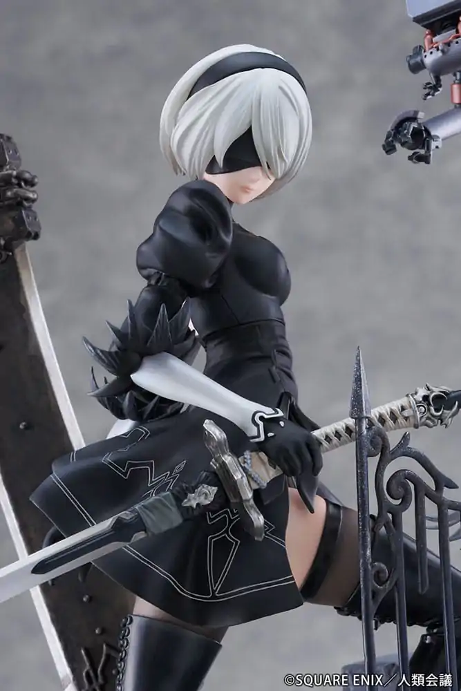 NieR:Automata Ver1.1a PVC Statue 1/7 YoRHa No. 2 Type B Search 31 cm Produktfoto