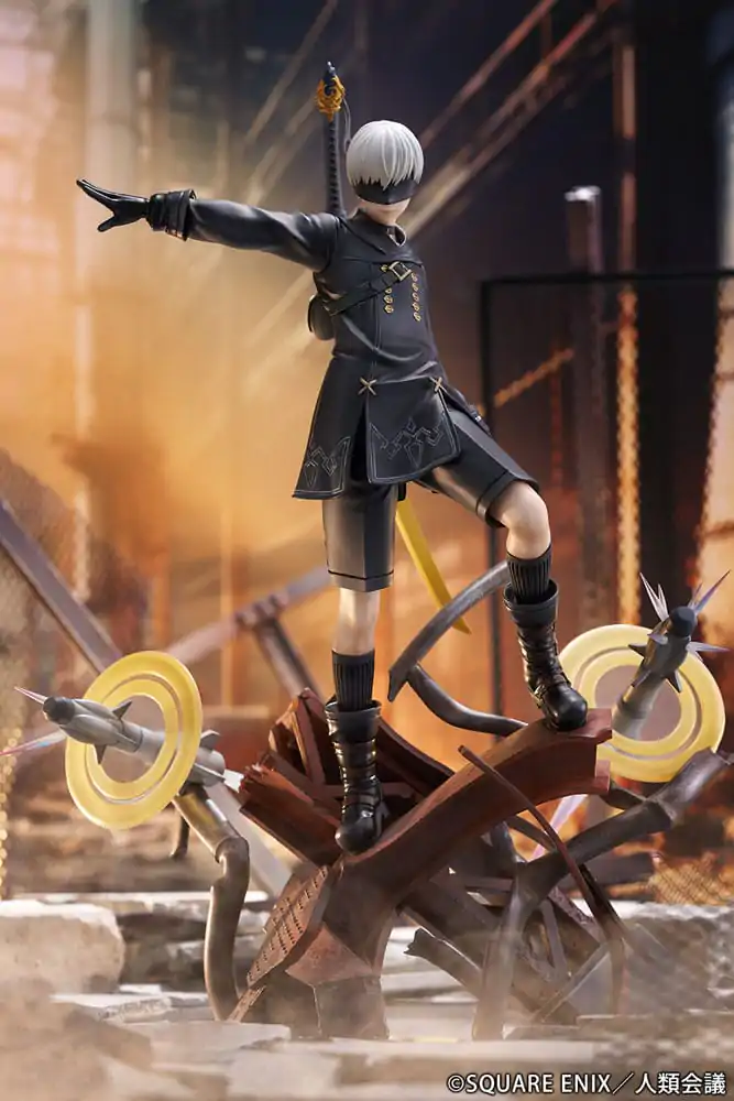 NieR:Automata Ver1.1a PVC Statue 1/7 YoRHa No. 9 Type S Covering Fire 31 cm termékfotó