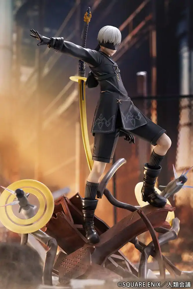 NieR:Automata Ver1.1a PVC Statue 1/7 YoRHa No. 9 Type S Covering Fire 31 cm termékfotó