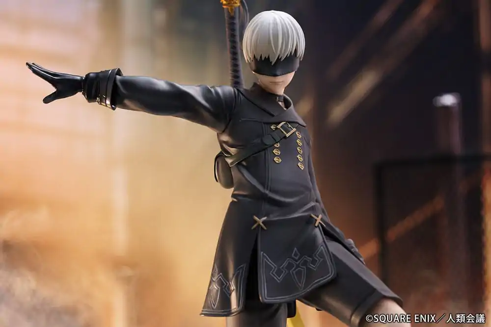 NieR:Automata Ver1.1a PVC Statue 1/7 YoRHa No. 9 Type S Covering Fire 31 cm termékfotó