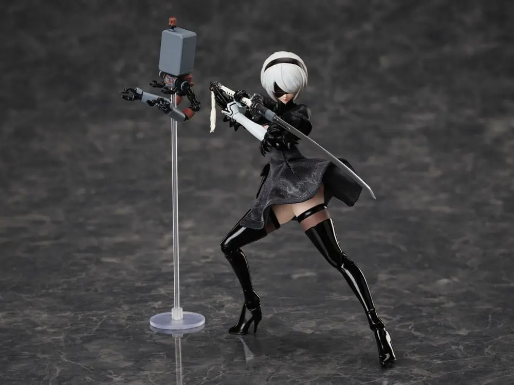 NieR: Automata Ver1.1a BUZZmod Actionfigur 1/12 2B 14 cm termékfotó