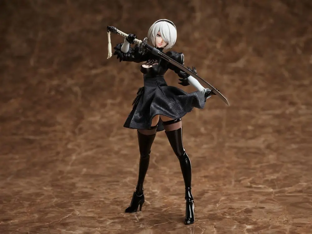 NieR: Automata Ver1.1a BUZZmod Actionfigur 1/12 2B 14 cm termékfotó