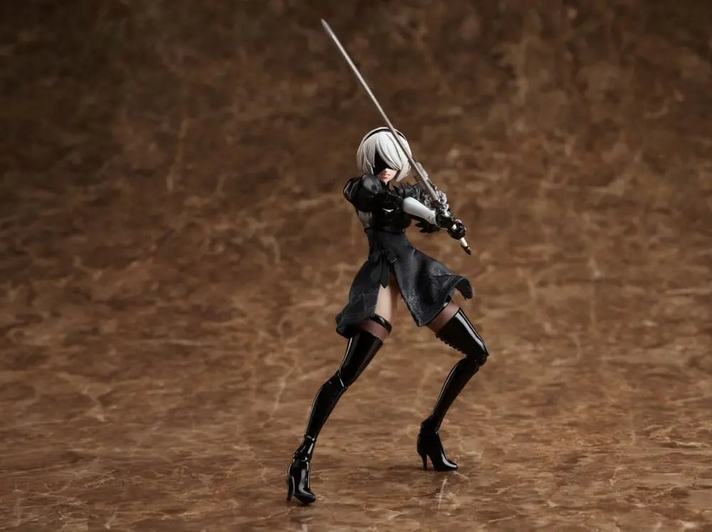 NieR: Automata Ver1.1a BUZZmod Actionfigur 1/12 2B 14 cm termékfotó