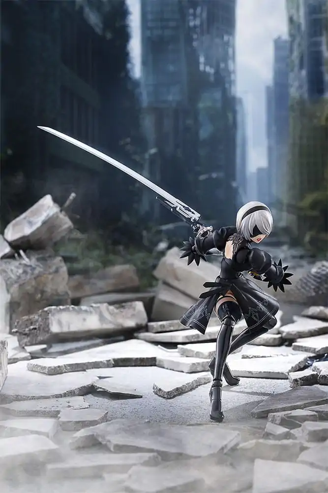 Nier:Automata Ver1.1a Figma Actionfigur 2B (YoRHa No.2 Type B) 16 cm Produktfoto