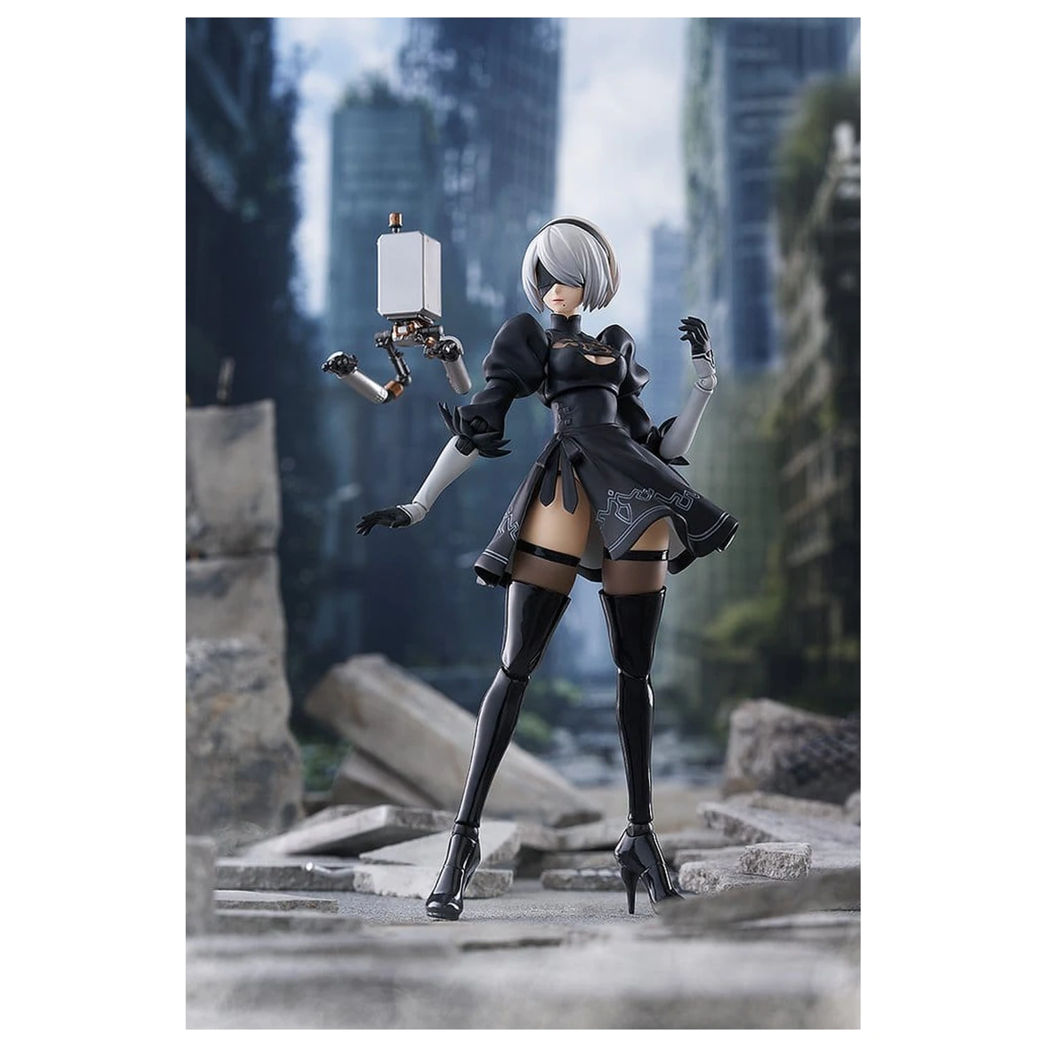 NieR:Automata Ver1.1a Figma Action-Figur 2B (YoRHa No.2 Type B) 16 cm Produktfoto
