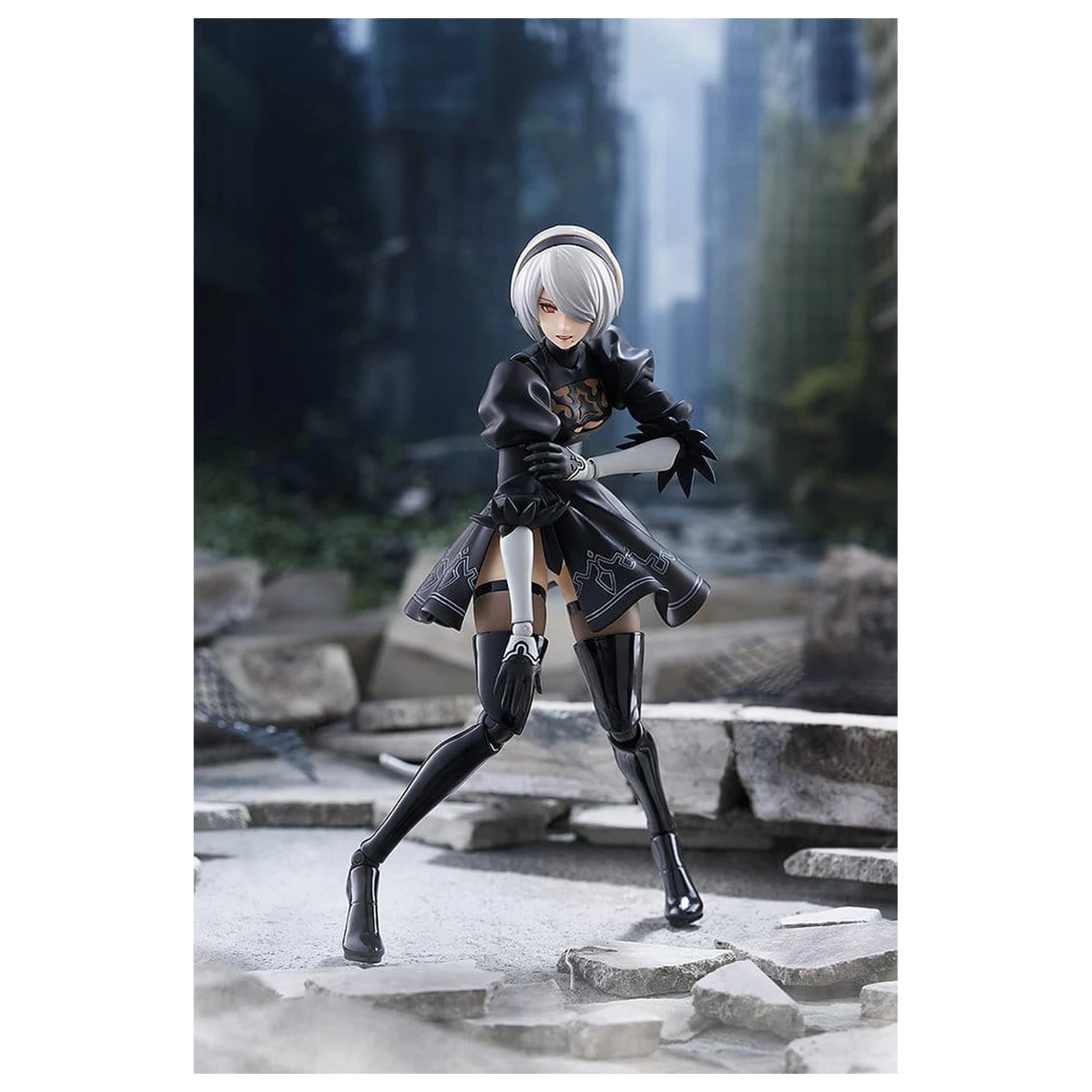 NieR:Automata Ver1.1a Figma Action-Figur 2B (YoRHa No.2 Type B) 16 cm Produktfoto