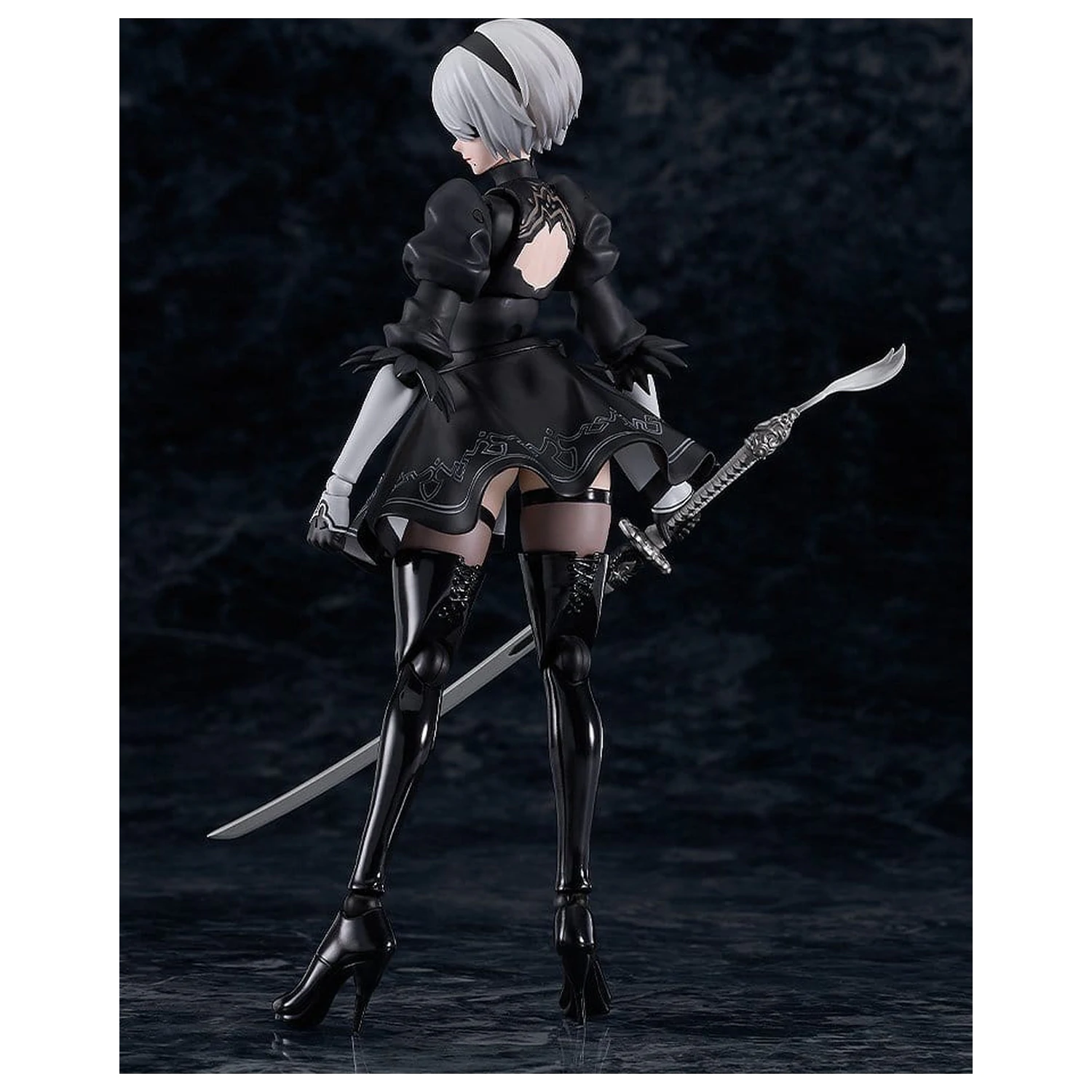 NieR:Automata Ver1.1a Figma Action-Figur 2B (YoRHa No.2 Type B) 16 cm Produktfoto