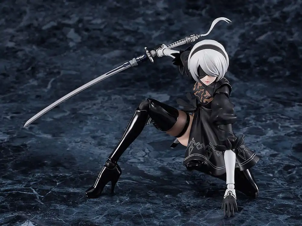 Nier:Automata Ver1.1a Figma Actionfigur 2B (YoRHa No.2 Type B) 16 cm Produktfoto