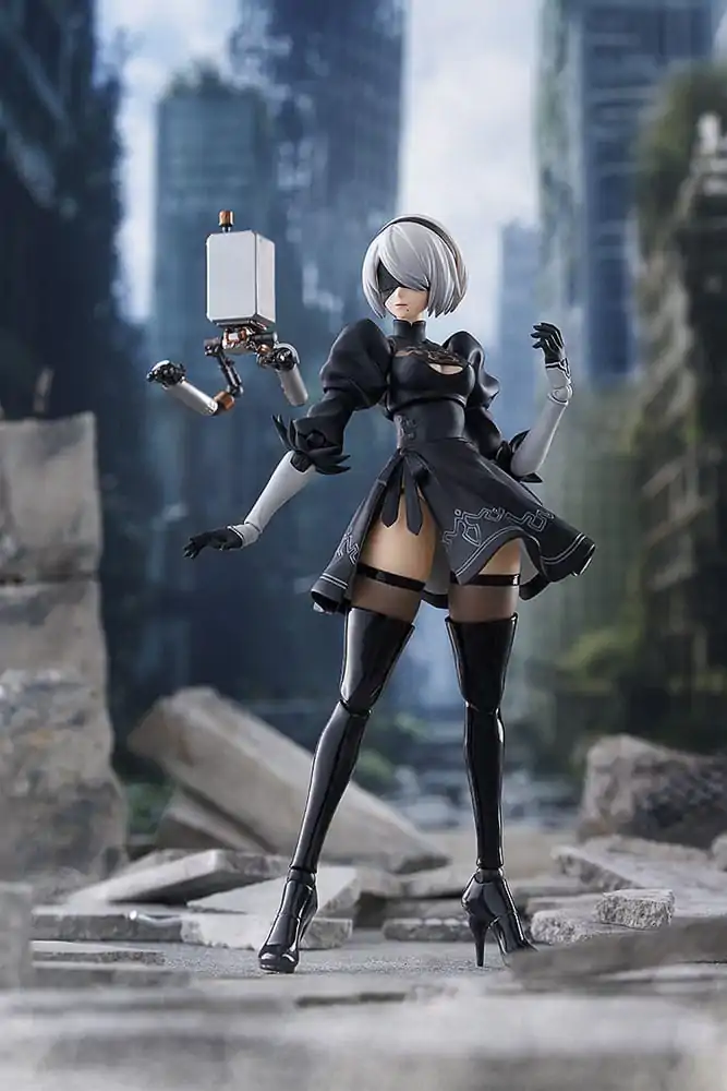 Nier:Automata Ver1.1a Figma Actionfigur 2B (YoRHa No.2 Type B) 16 cm Produktfoto