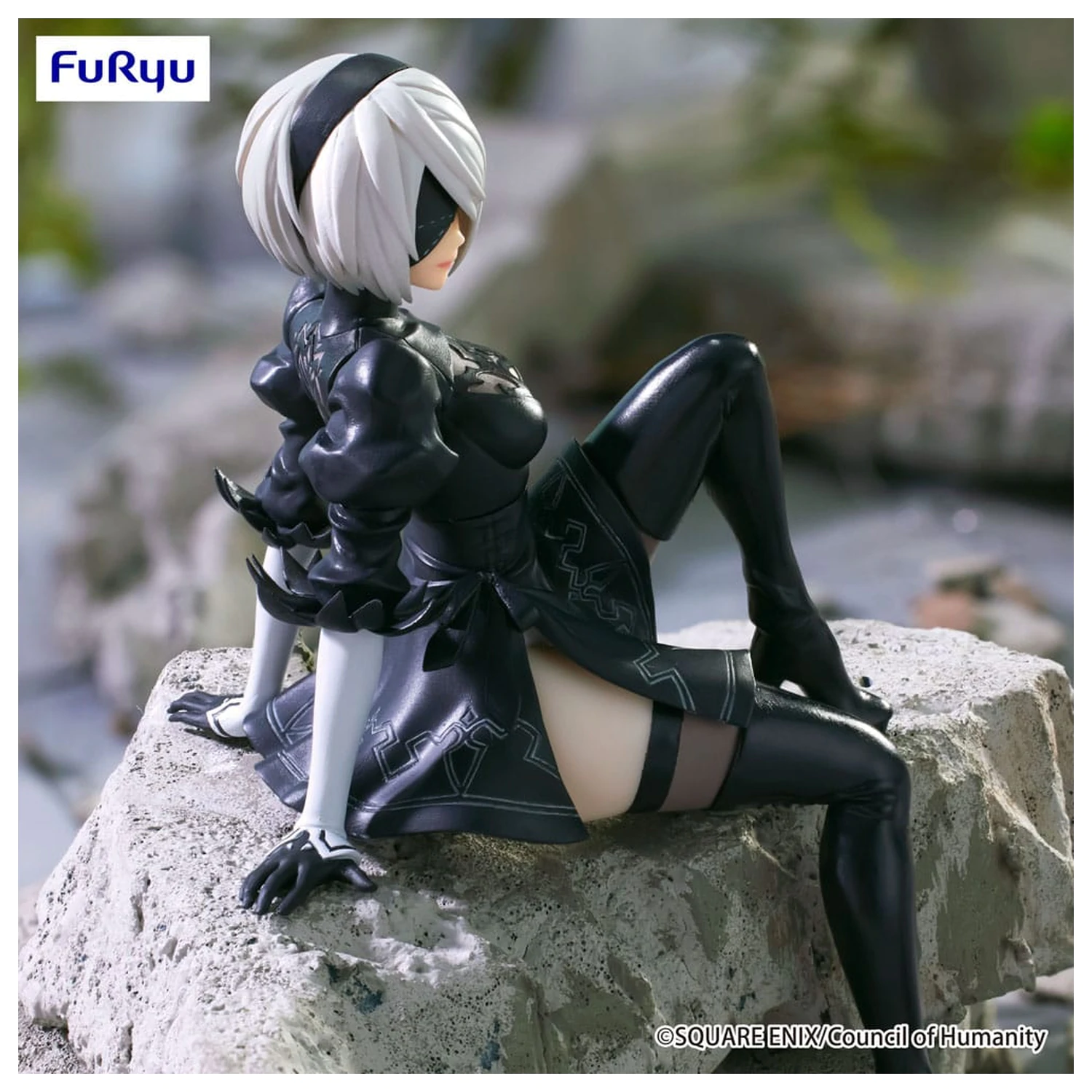 NieR:Automata Ver1.1a Noodle Stopper PVC Statue YoRHa No.2 Type B 13 cm Produktfoto