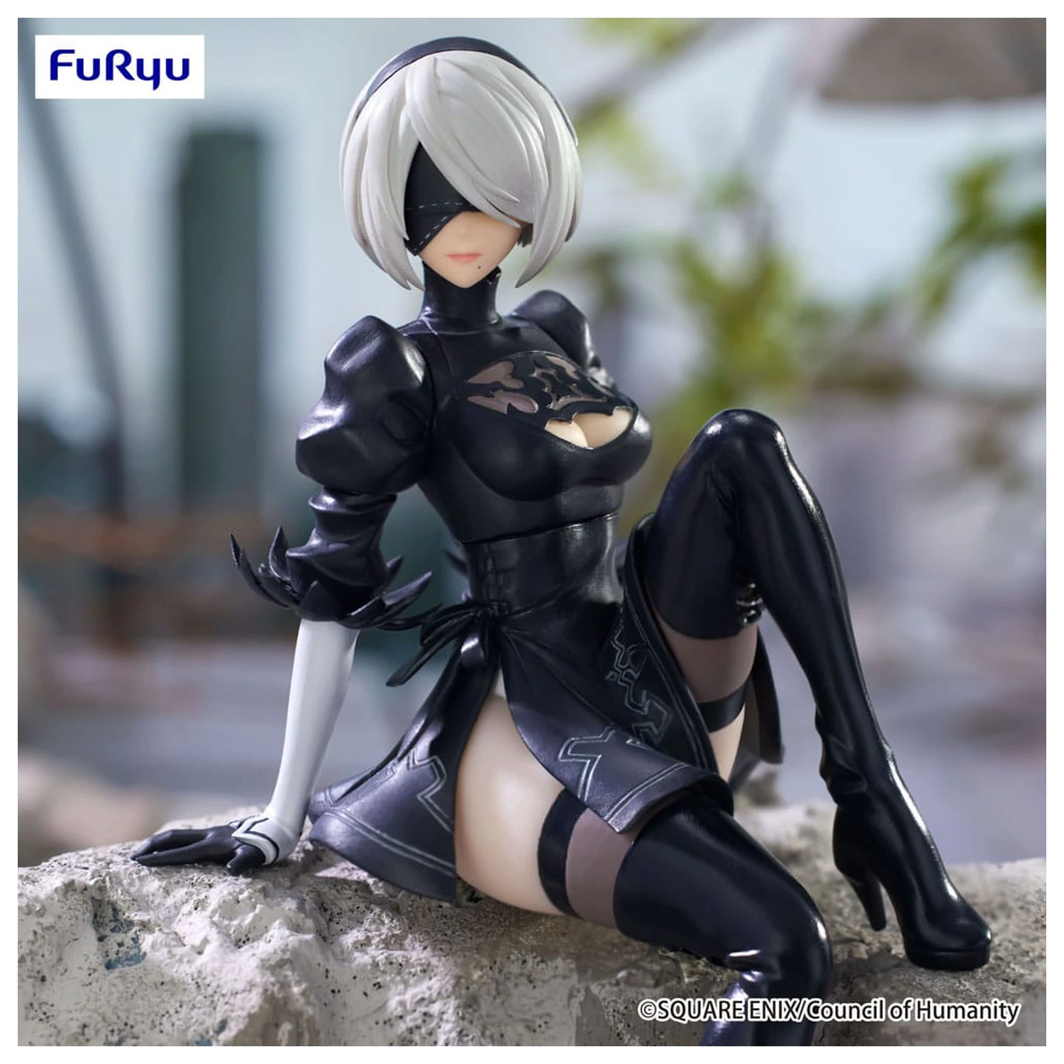 NieR:Automata Ver1.1a Noodle Stopper PVC Statue YoRHa No.2 Type B 13 cm Produktfoto
