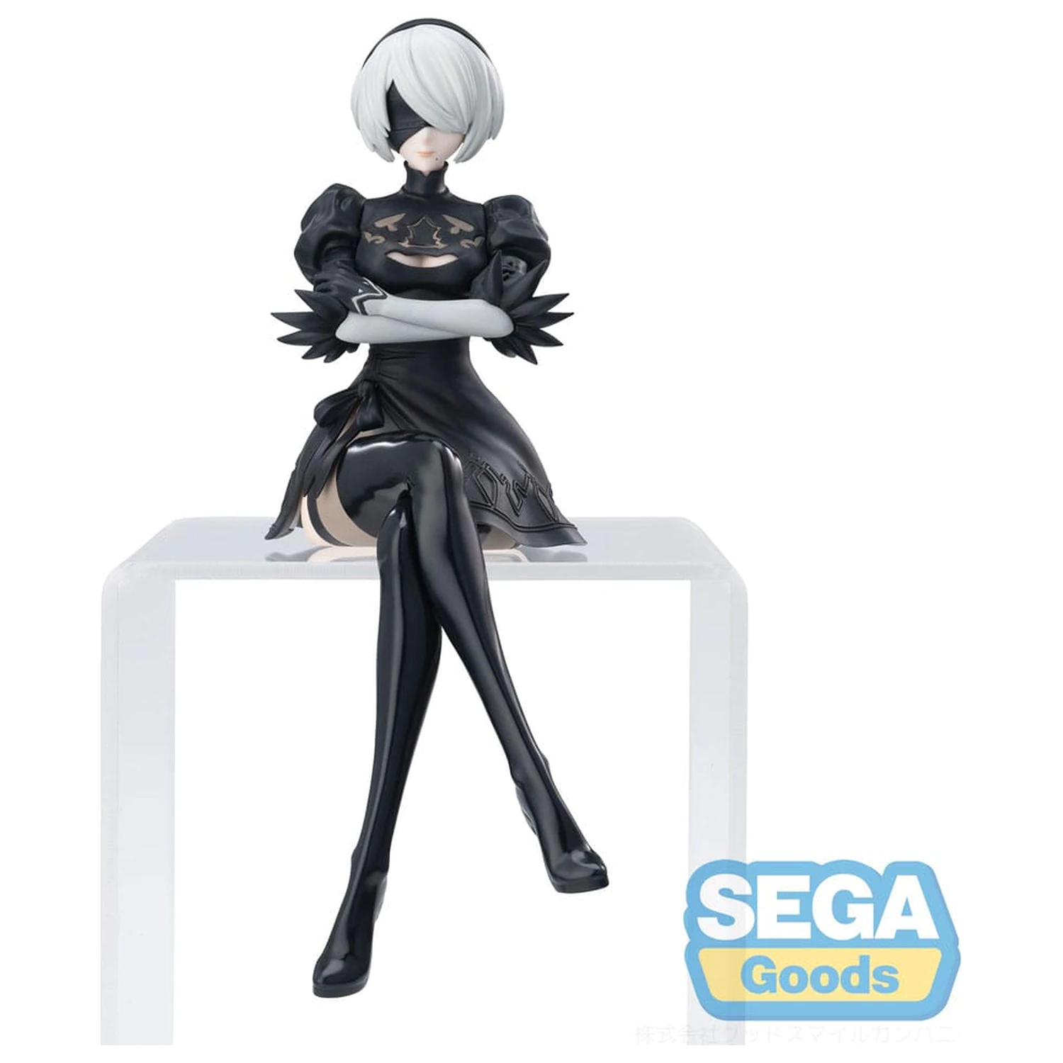 NieR:Automata Ver1.1a PM Perching PVC Statue 2B 13 cm Produktfoto