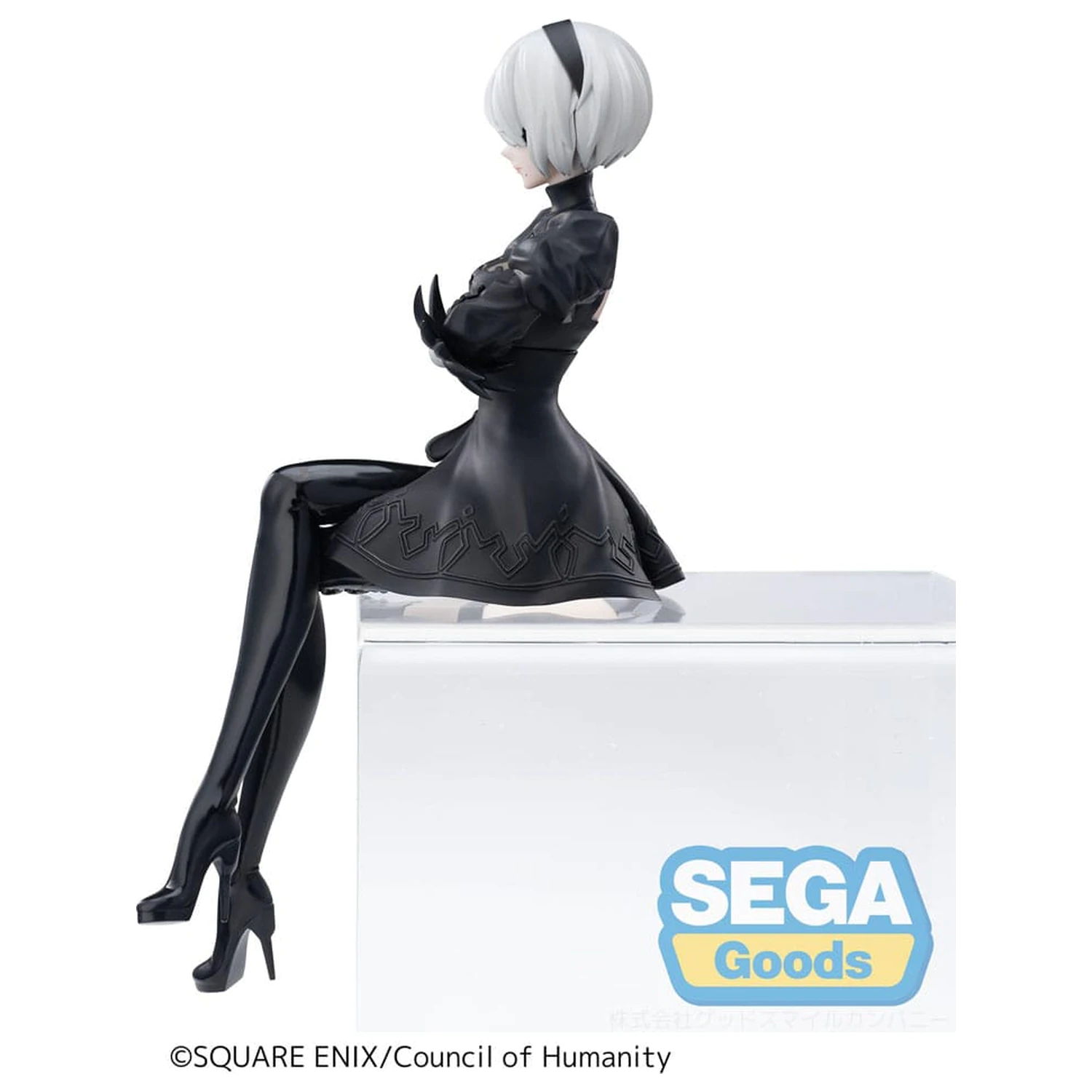 NieR:Automata Ver1.1a PM Perching PVC Statue 2B 13 cm Produktfoto