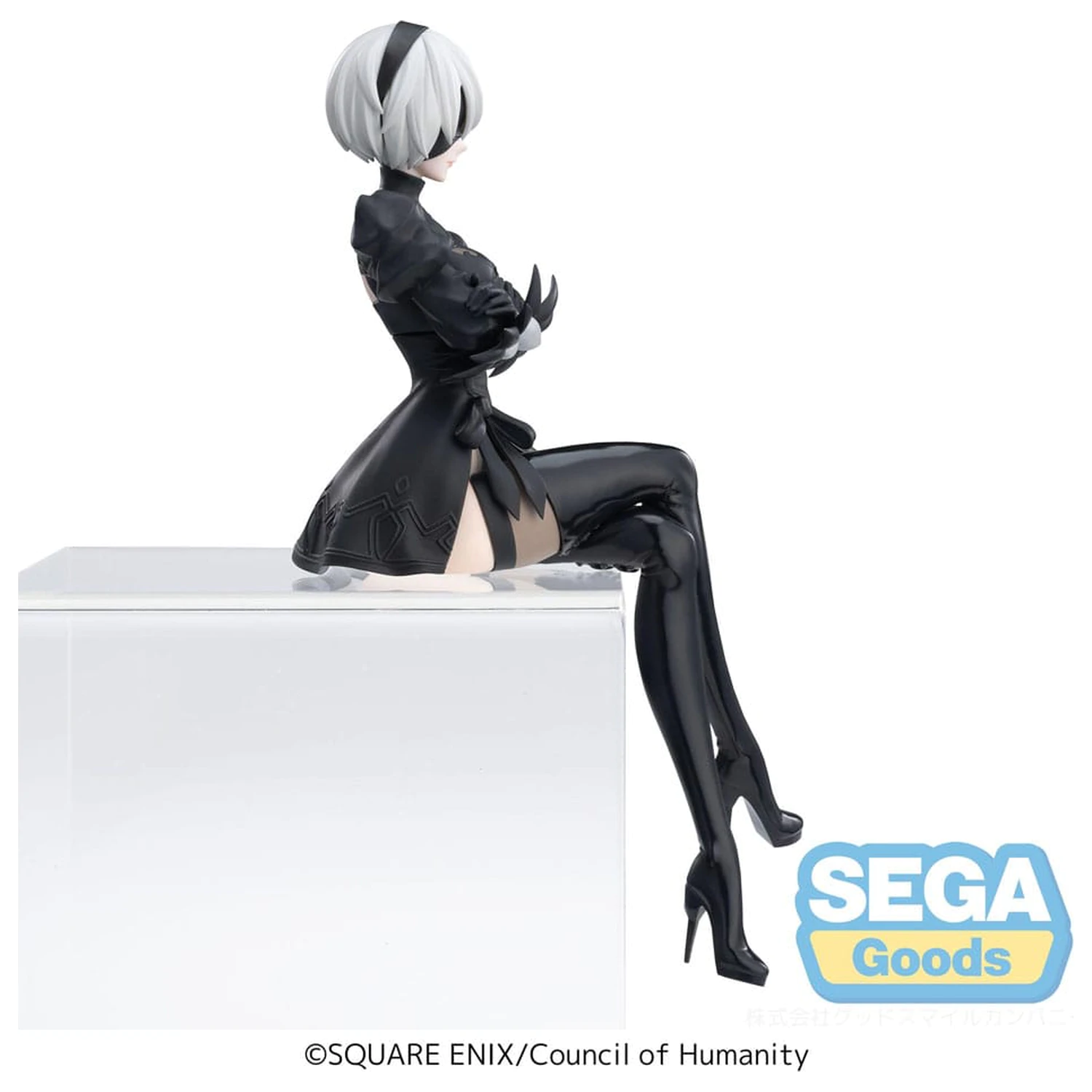 NieR:Automata Ver1.1a PM Perching PVC Statue 2B 13 cm Produktfoto