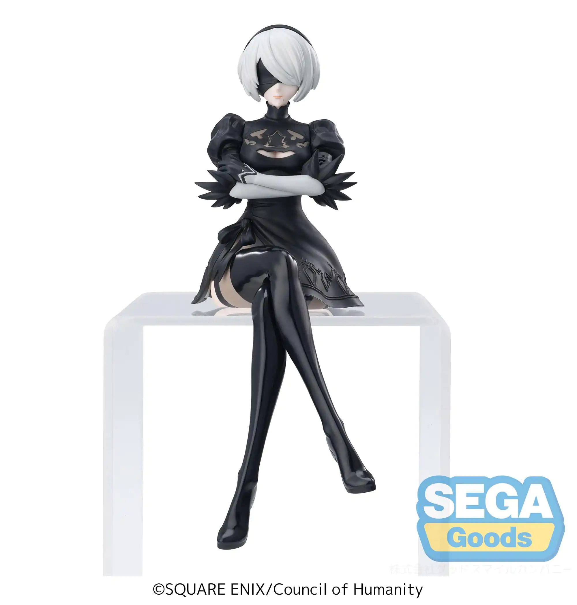 NieR:Automata Ver1.1a PM Perching PVC Statue 2B 13 cm termékfotó