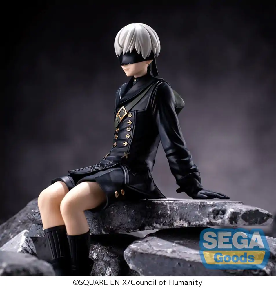 NieR:Automata Ver1.1a PM Perching PVC Statue 9S 15 cm termékfotó