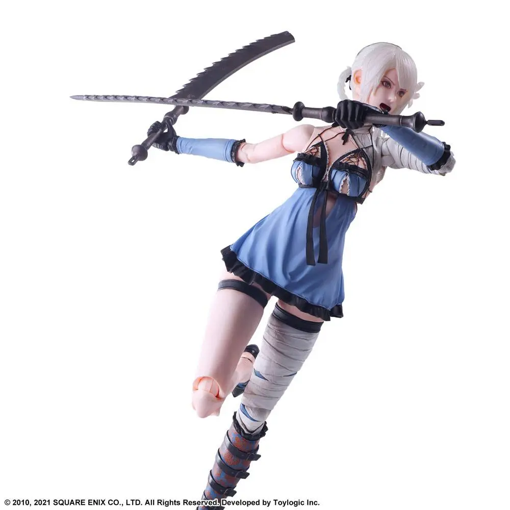 Nier Replicant ver.1.22474487139... Play Arts Kai Actionfigur Kainé 26 cm termékfotó