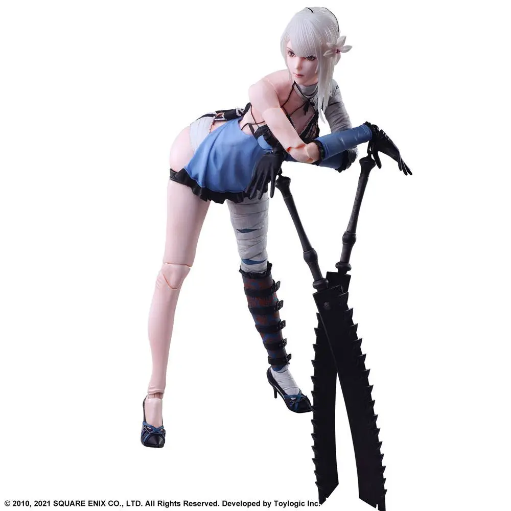 Nier Replicant ver.1.22474487139... Play Arts Kai Actionfigur Kainé 26 cm termékfotó