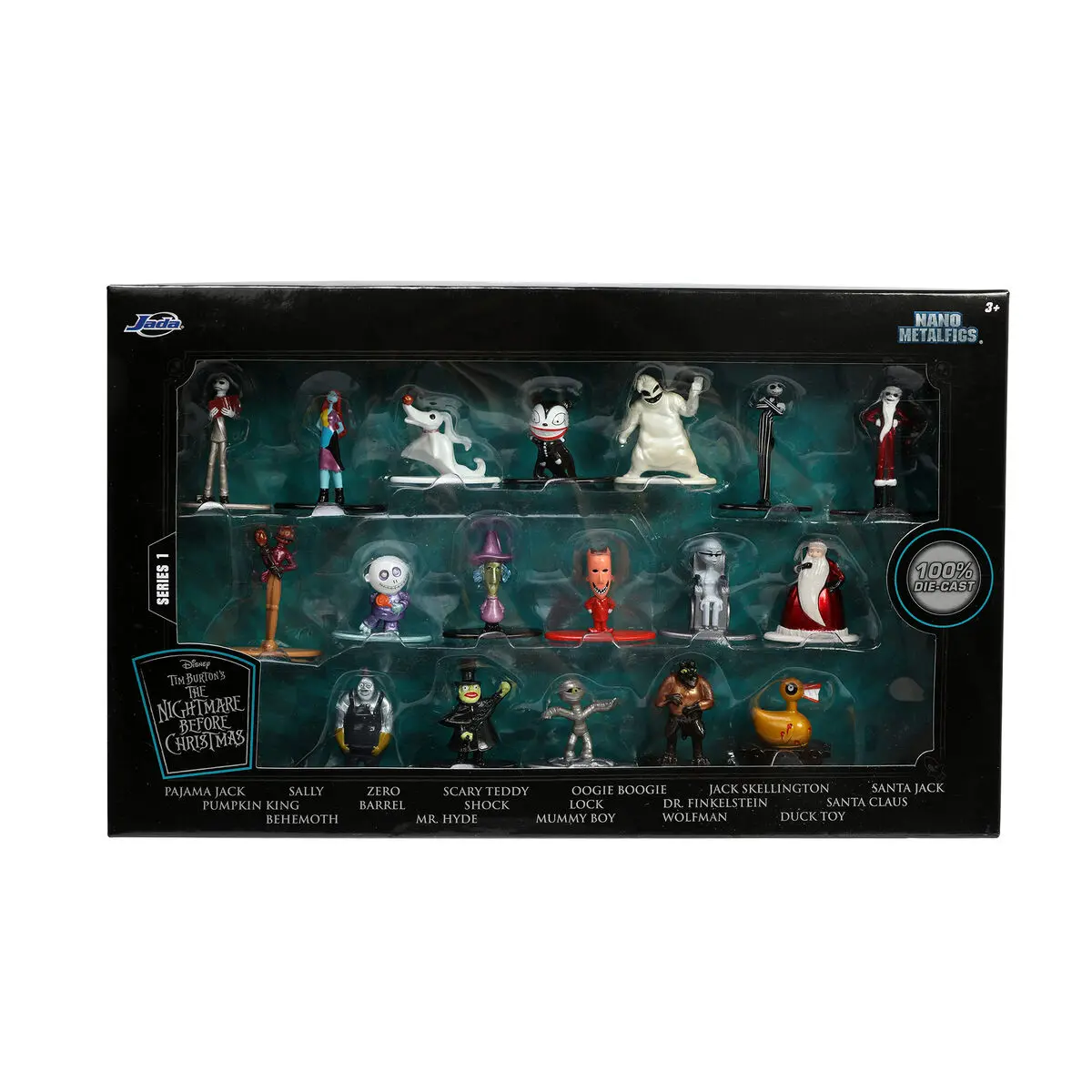 Nightmare Before Christmas 18er Set Figurn metal 4cm termékfotó