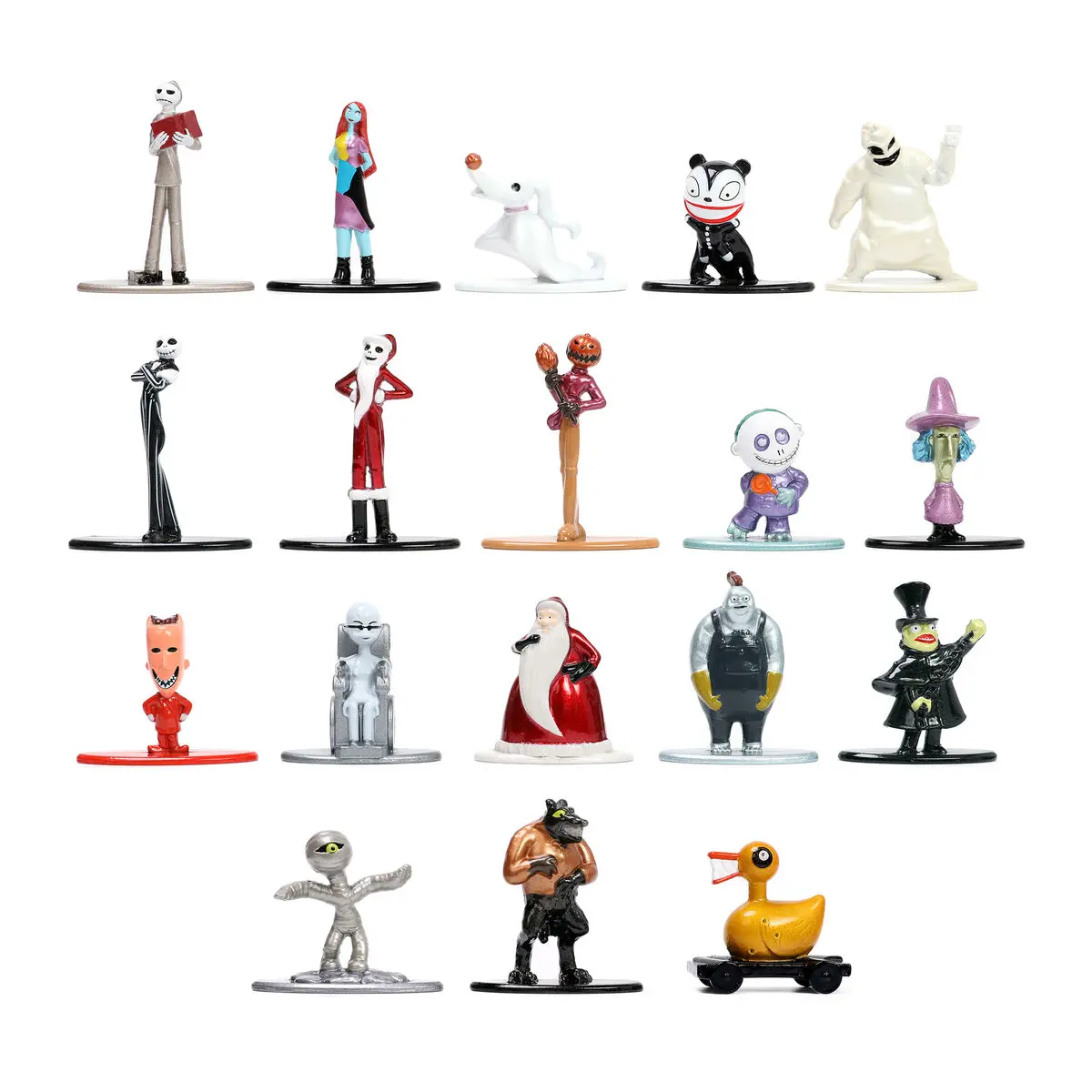 Nightmare Before Christmas 18er Set Figurn metal 4cm termékfotó