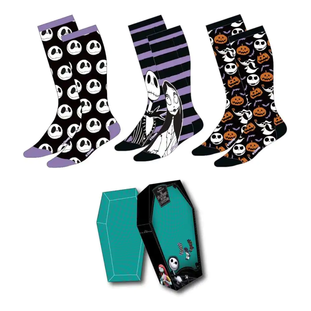 Nightmare before Christmas Socken 3er-Pack 38-45 Produktfoto