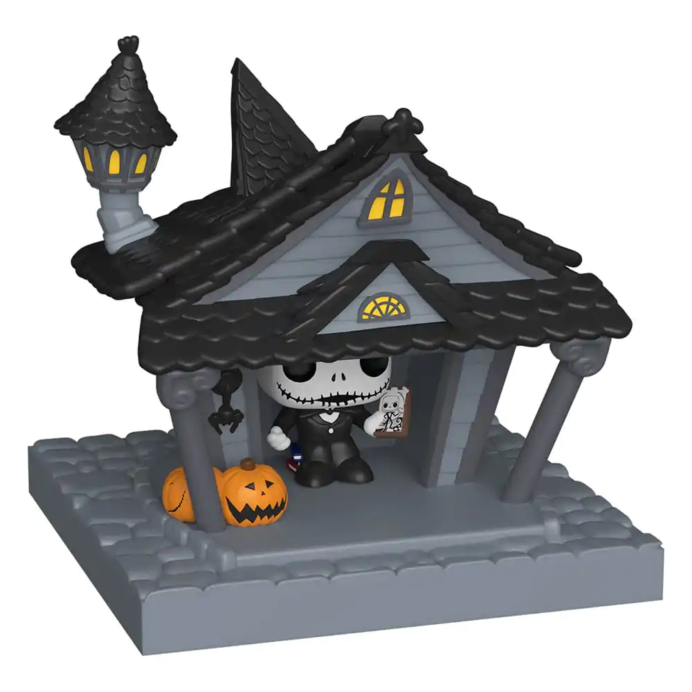 Nightmare before Christmas Bitty Funko POP! Town Vinyl Figur Jack at Home termékfotó