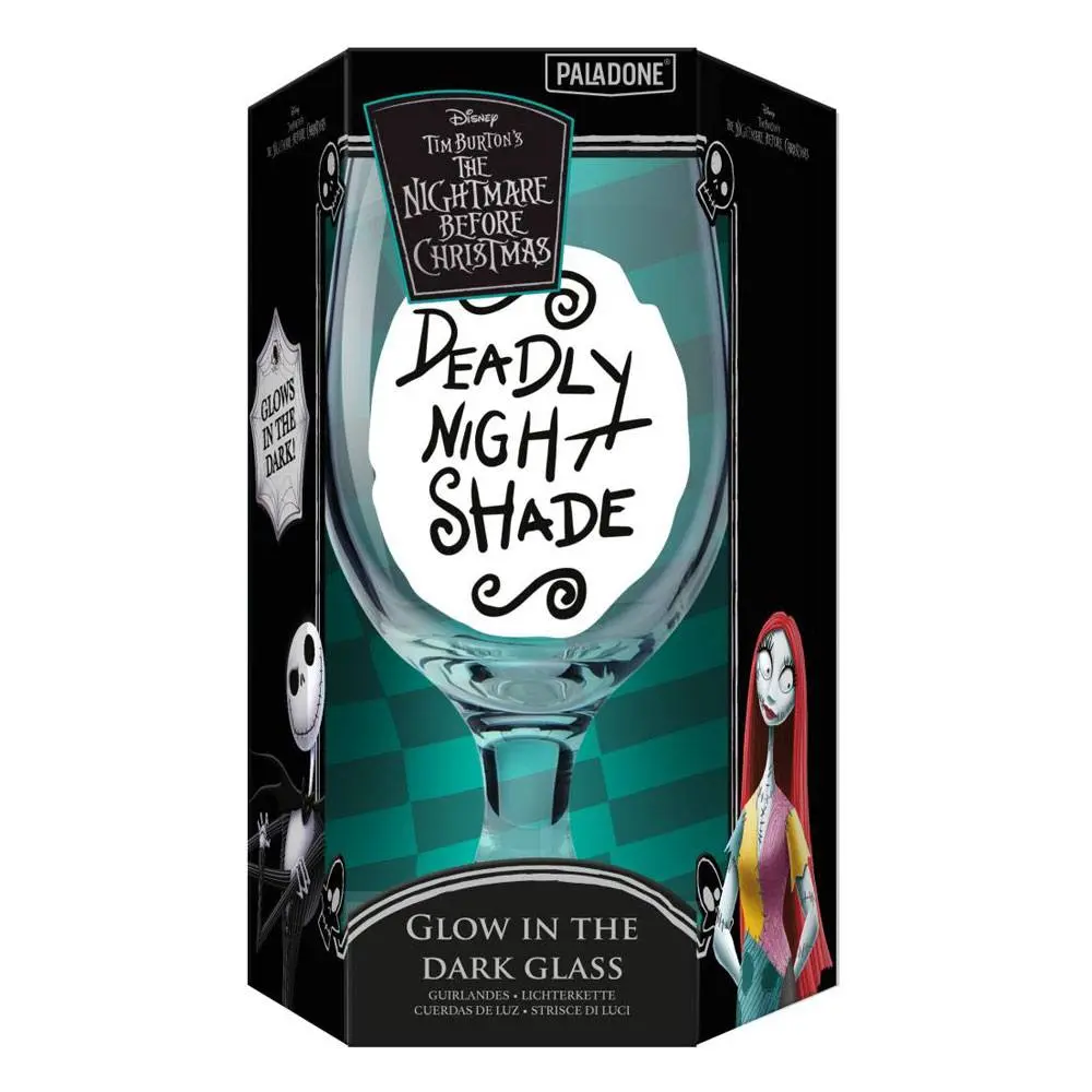 Nightmare Before Christmas Glas Deadly Night Shade termékfotó